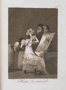 Placa de Los Caprichos, 1797-1798 de Francisco de Goya